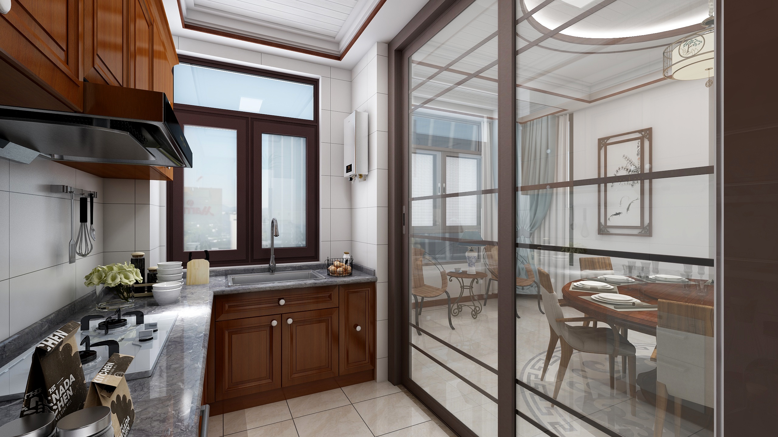 神马云在线-潘府1+3自建房装修效果图