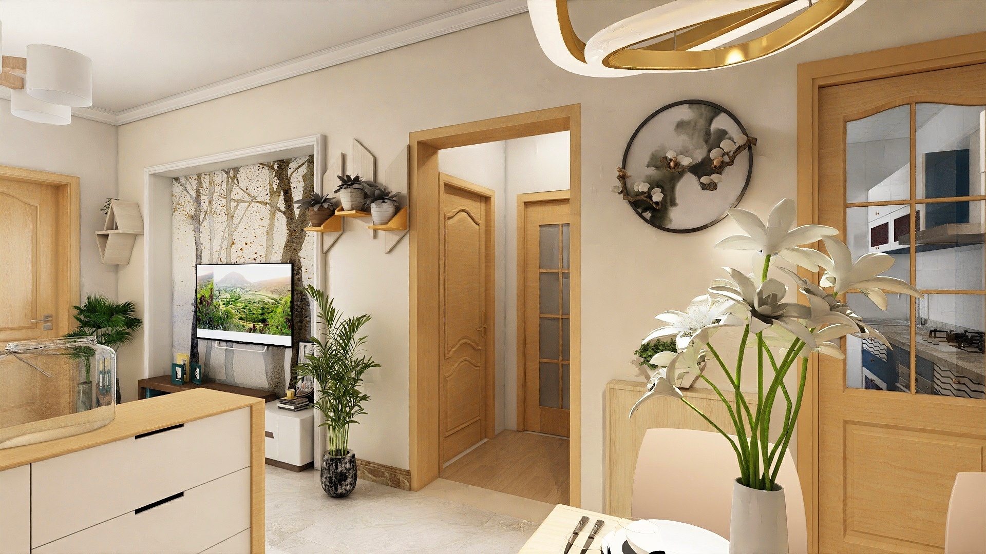 专业3D效果图设计-刘先生雅居-装修设计方案