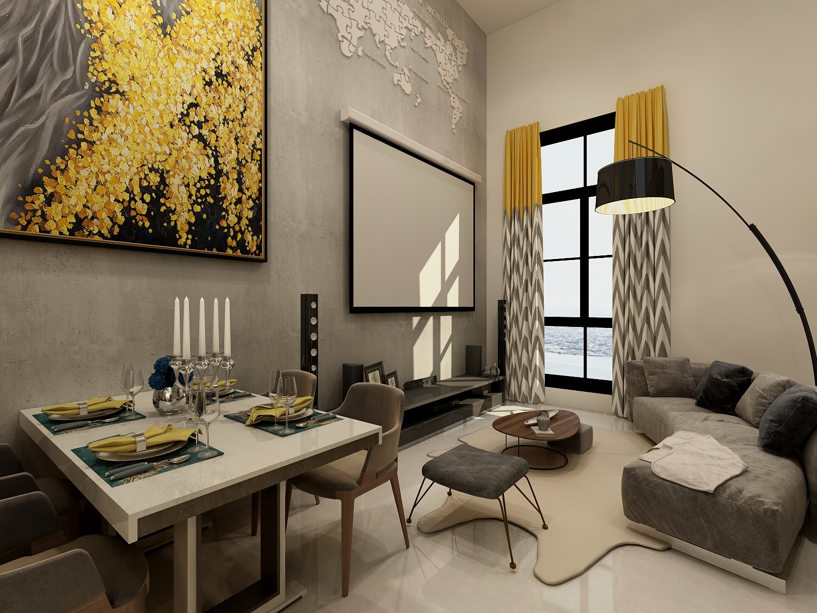 蓝小本设计师-后现代郁金香-装修设计方案