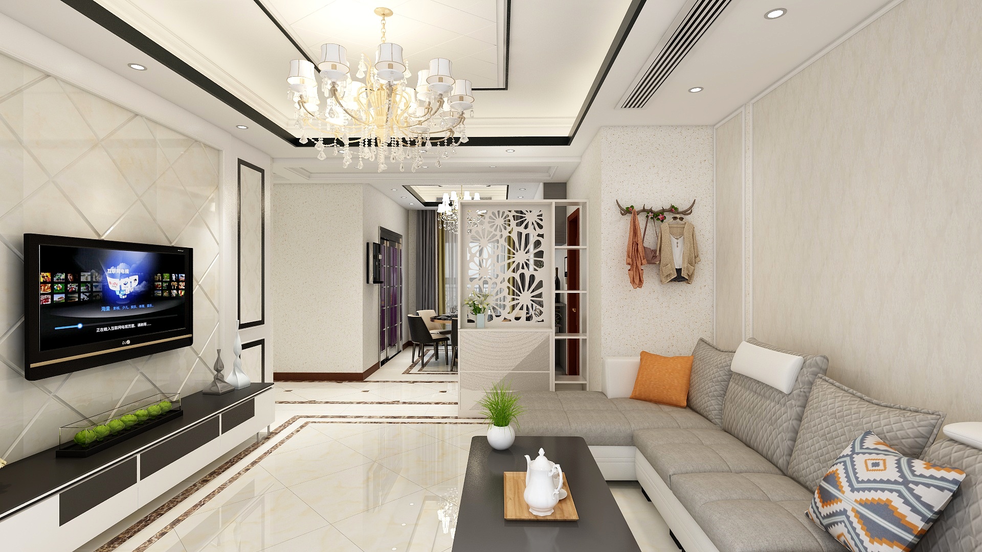 易木居士-翡翠城现代轻奢风-装修设计方案