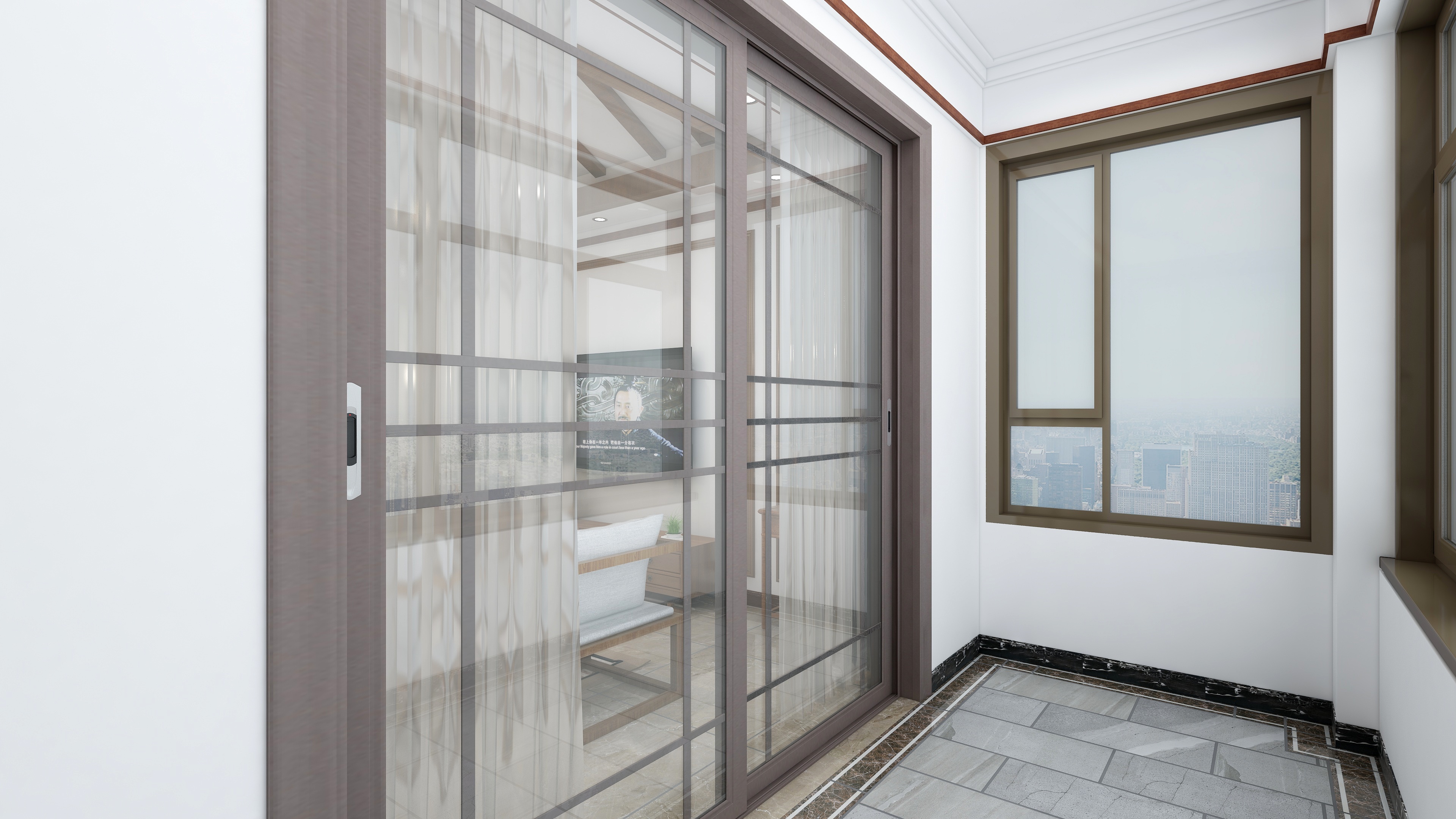 神马云在线-潘府--3F坡屋顶装修效果图