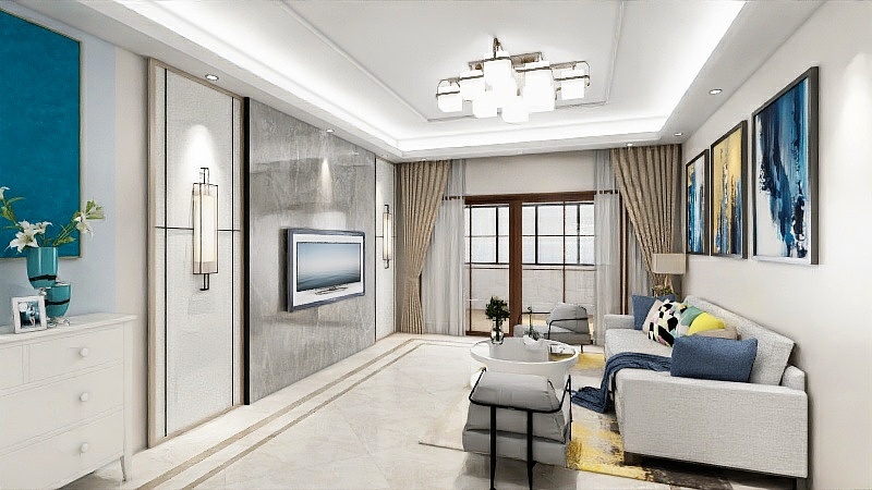 浪涯之迹-碧绿花园-装修设计方案