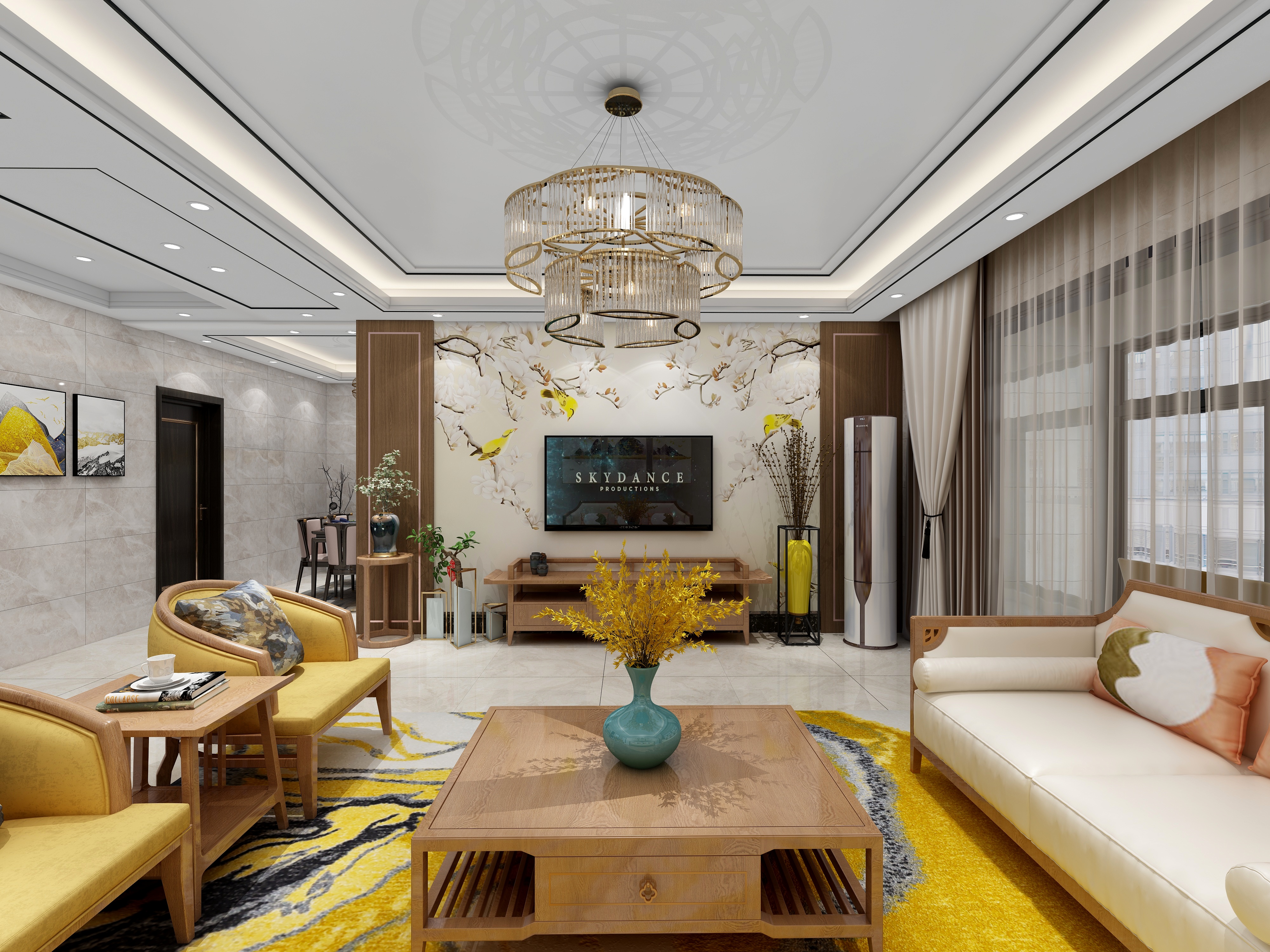 顺喜装饰工程-简中式-装修设计方案