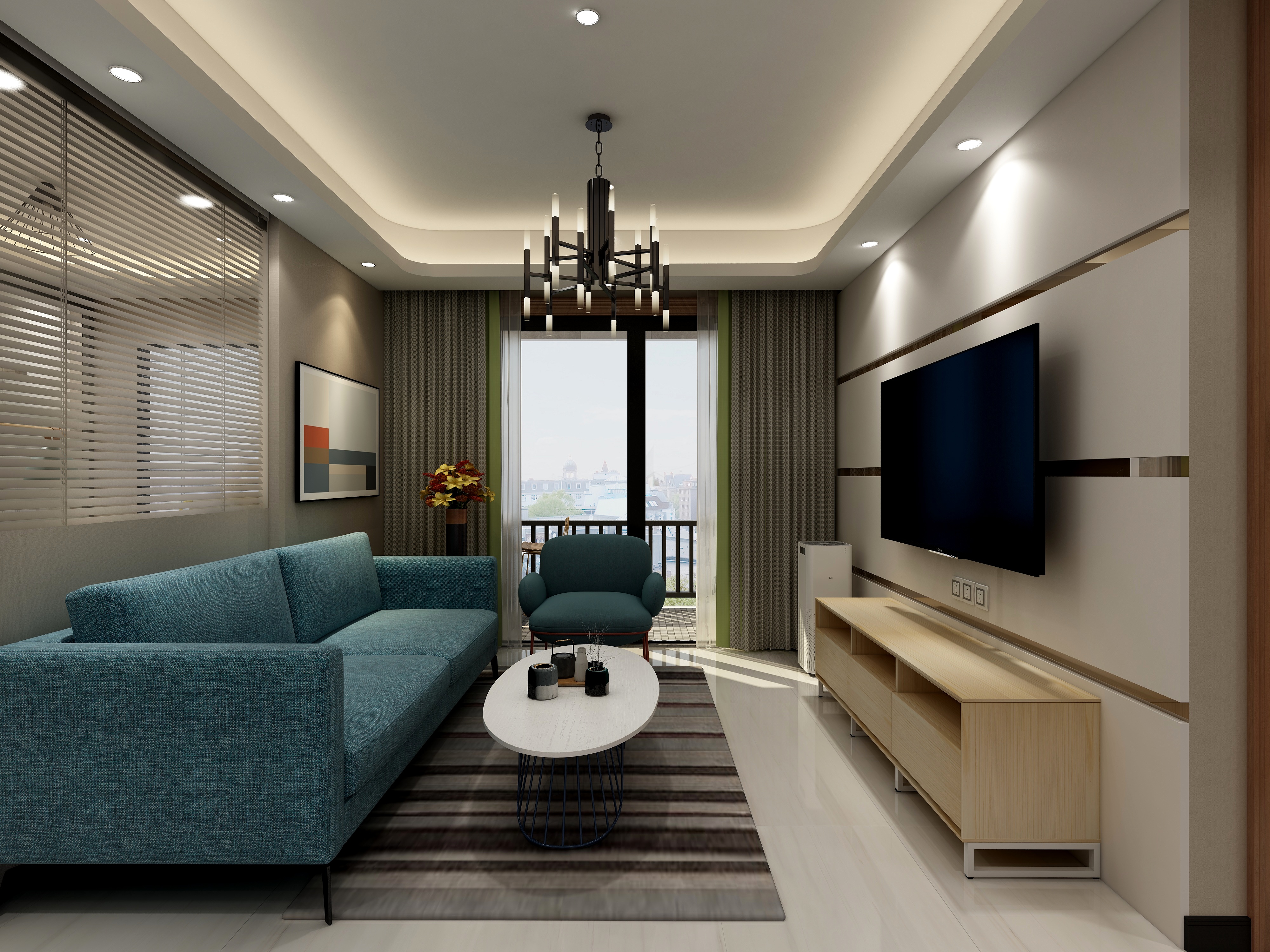 御庭设计-LAST『沧海桑田』现代简约-装修设计方案