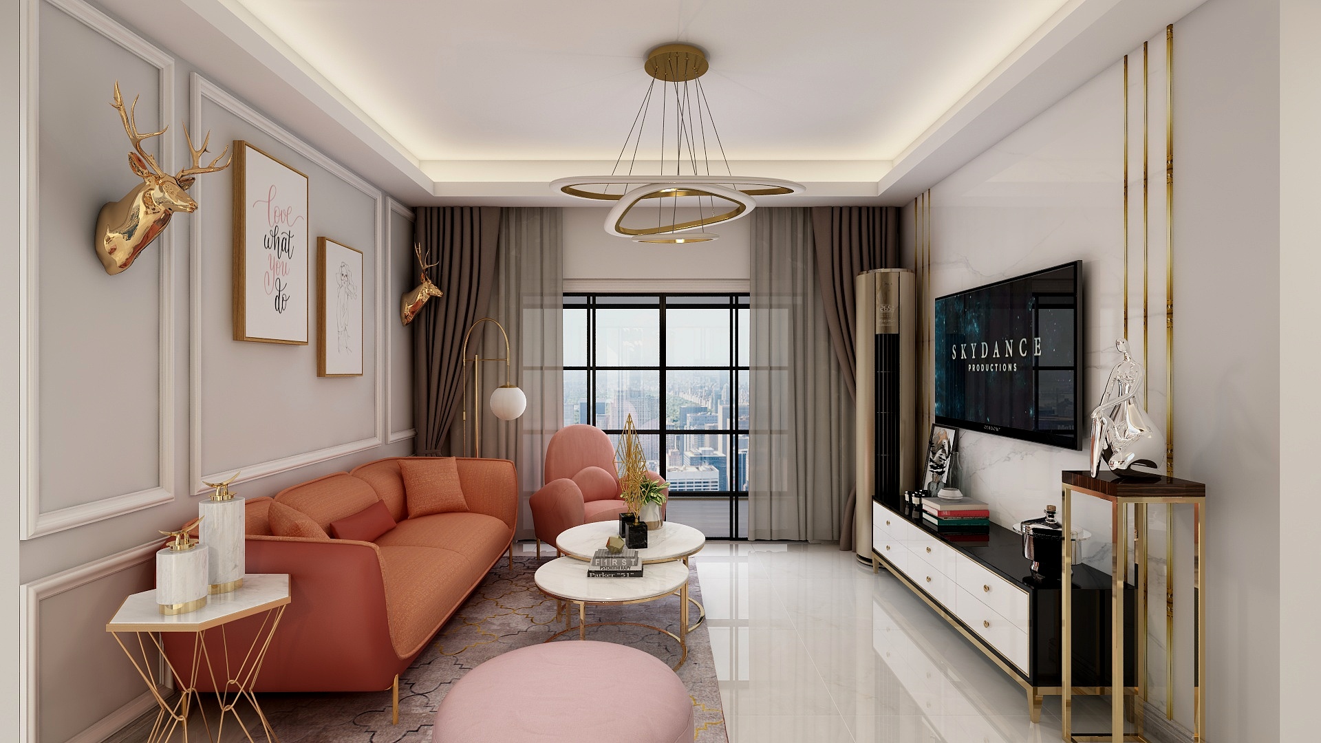 郑谊贤-现代轻奢-装修设计方案