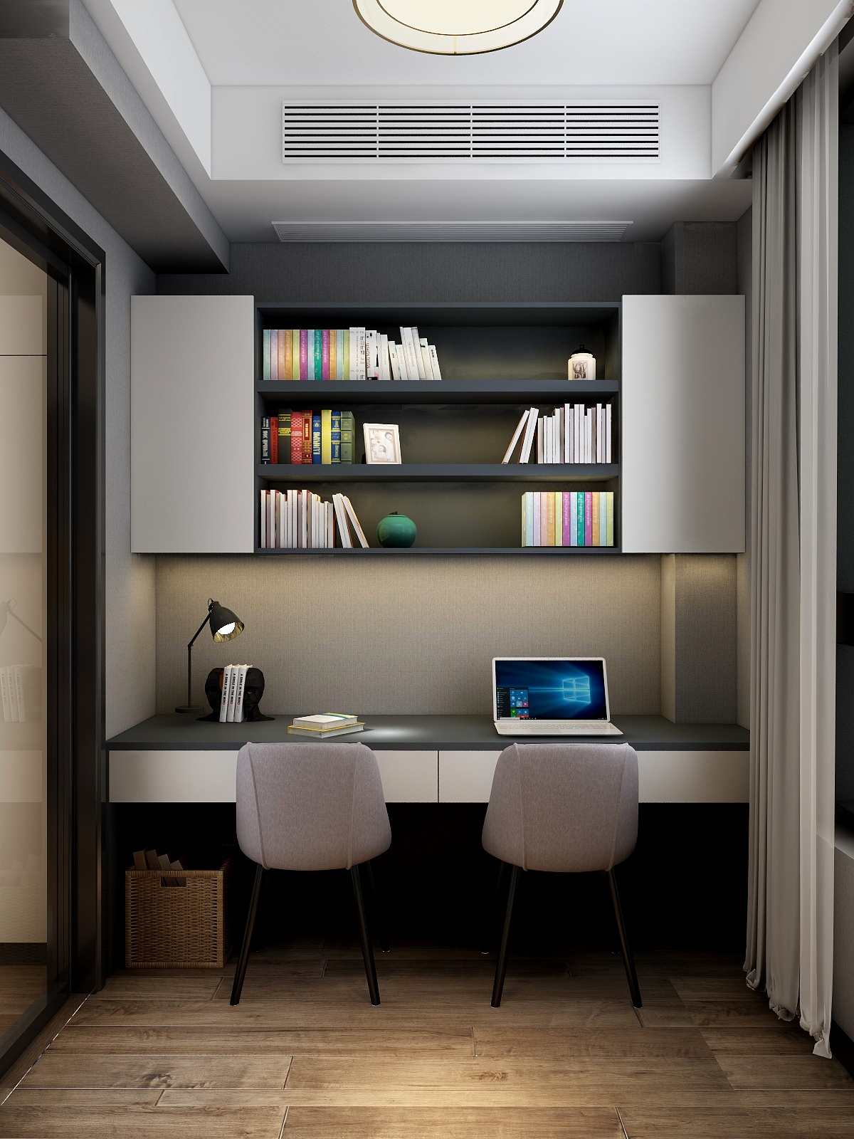 朱晨希-【现代质感空间】装修效果图