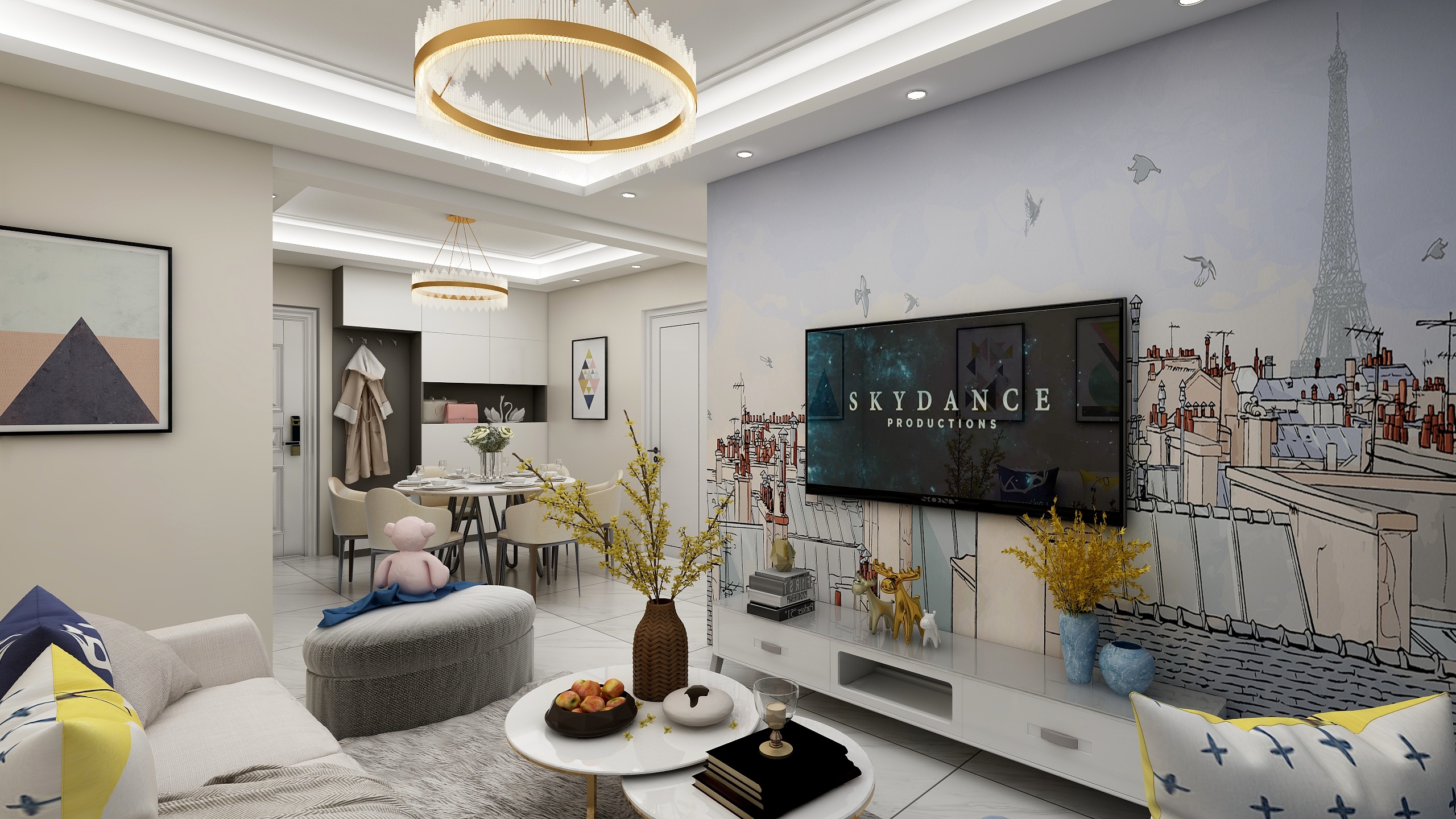 朱明-九号地80平23#2单元31-装修设计方案