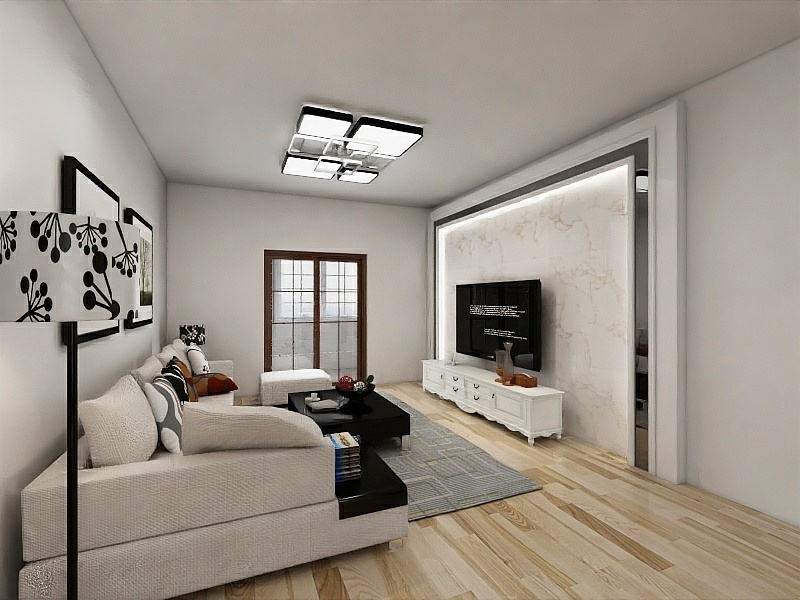 二公仔-明发欧洲城3室2厅2卫1厨-装修设计方案