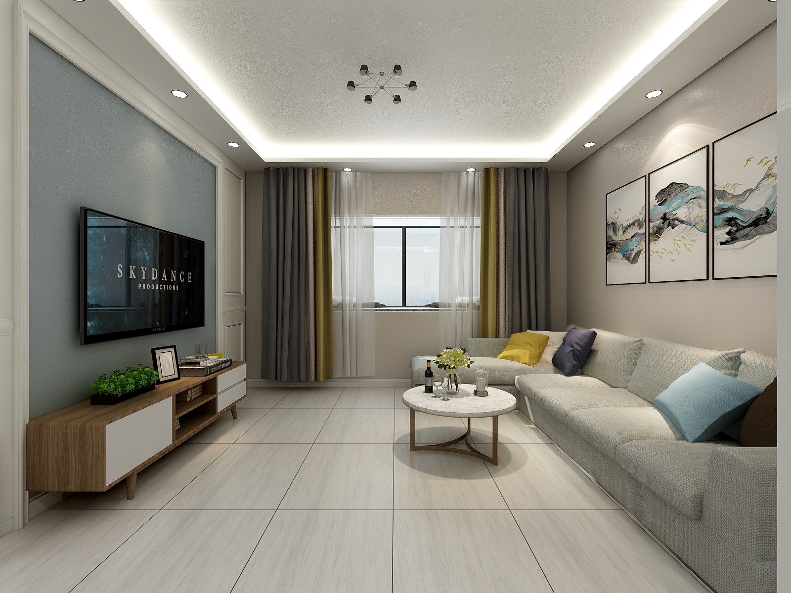 顾野装饰-帕缇欧A区5#1单元9层-装修设计方案