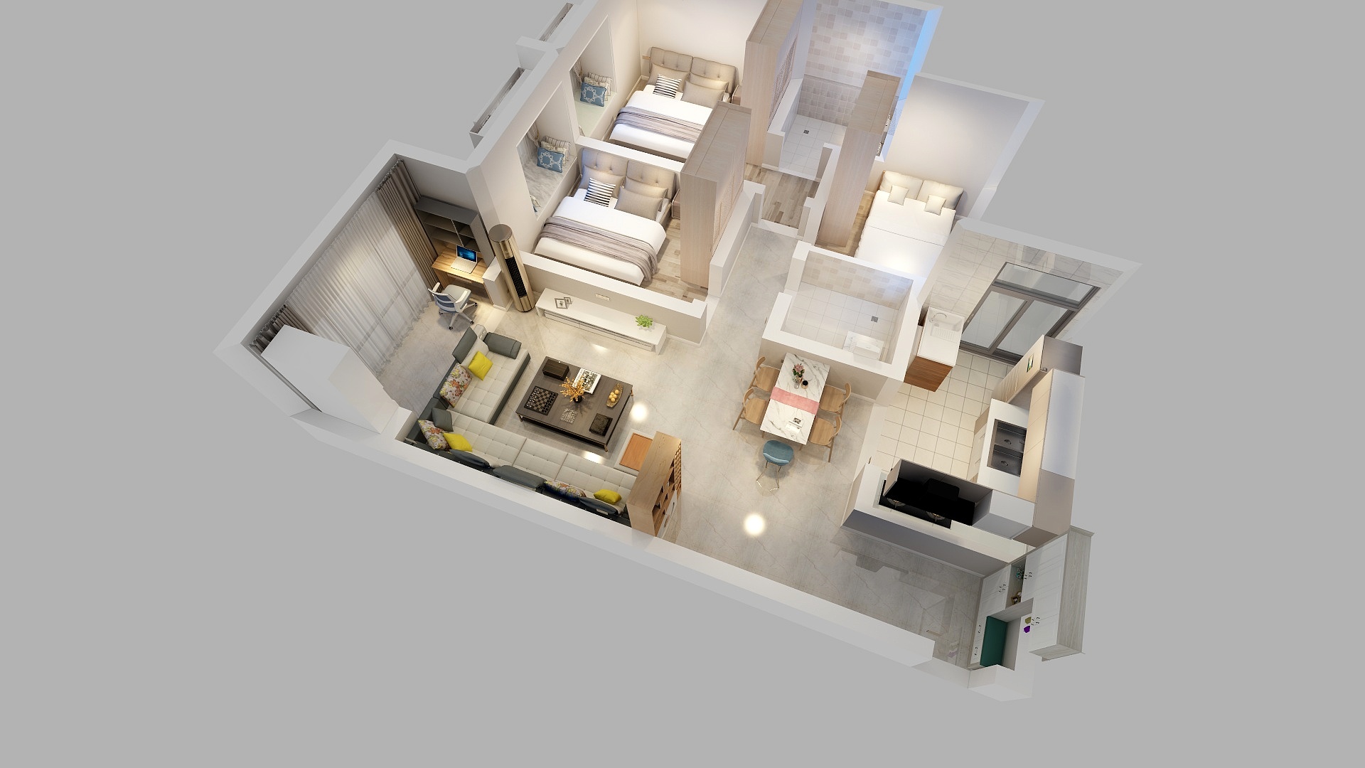 青莛建筑装饰有限公司-丹桂华府-装修设计方案