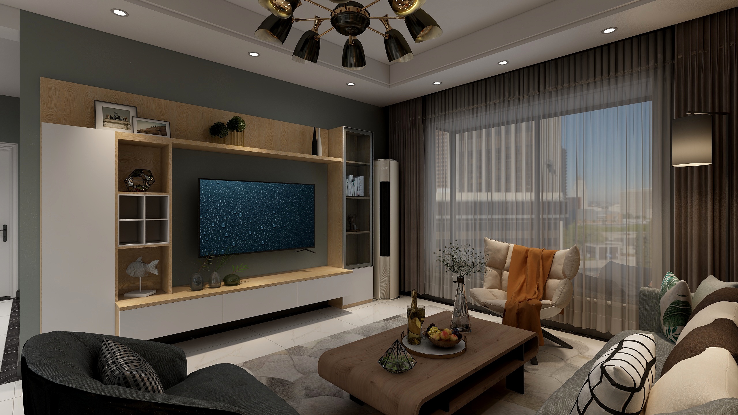 索菲亚沉迷-张明7-4-F-装修设计方案