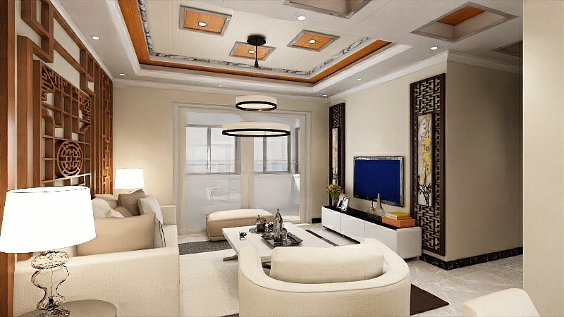 xln168-中迪国际社区111.38㎡G户型4室4厅2卫1厨-副本-装修设计方案