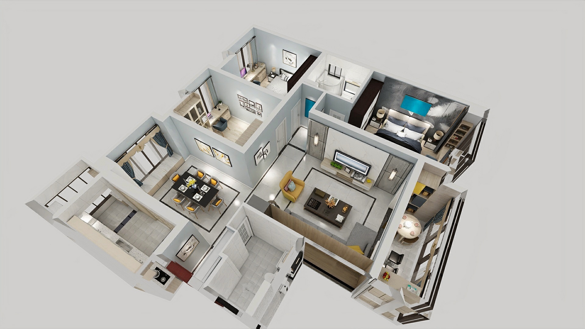 乐小酷-王先生阅府14-1501-装修设计方案