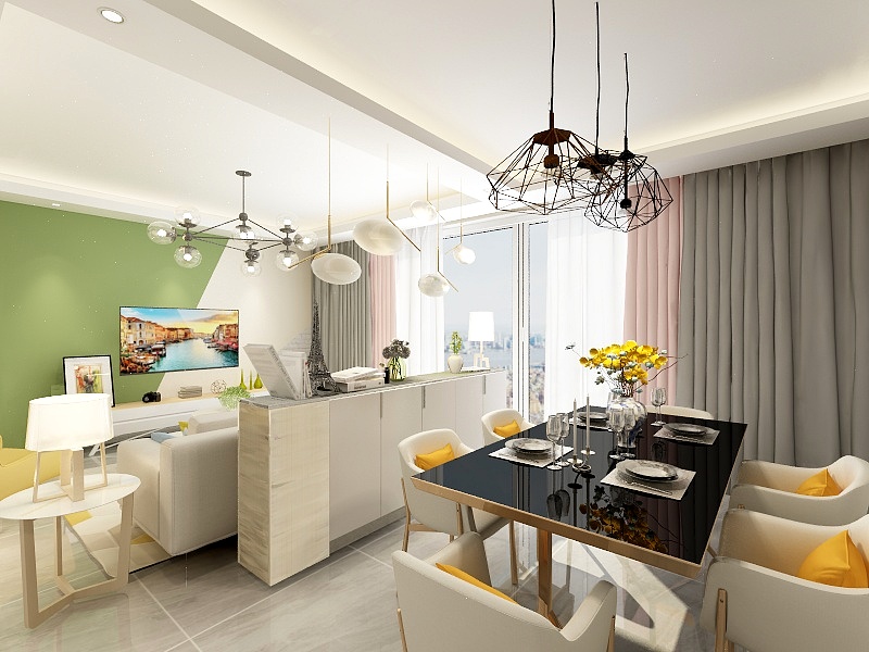 O3X-金色学府2号户型-装修设计方案