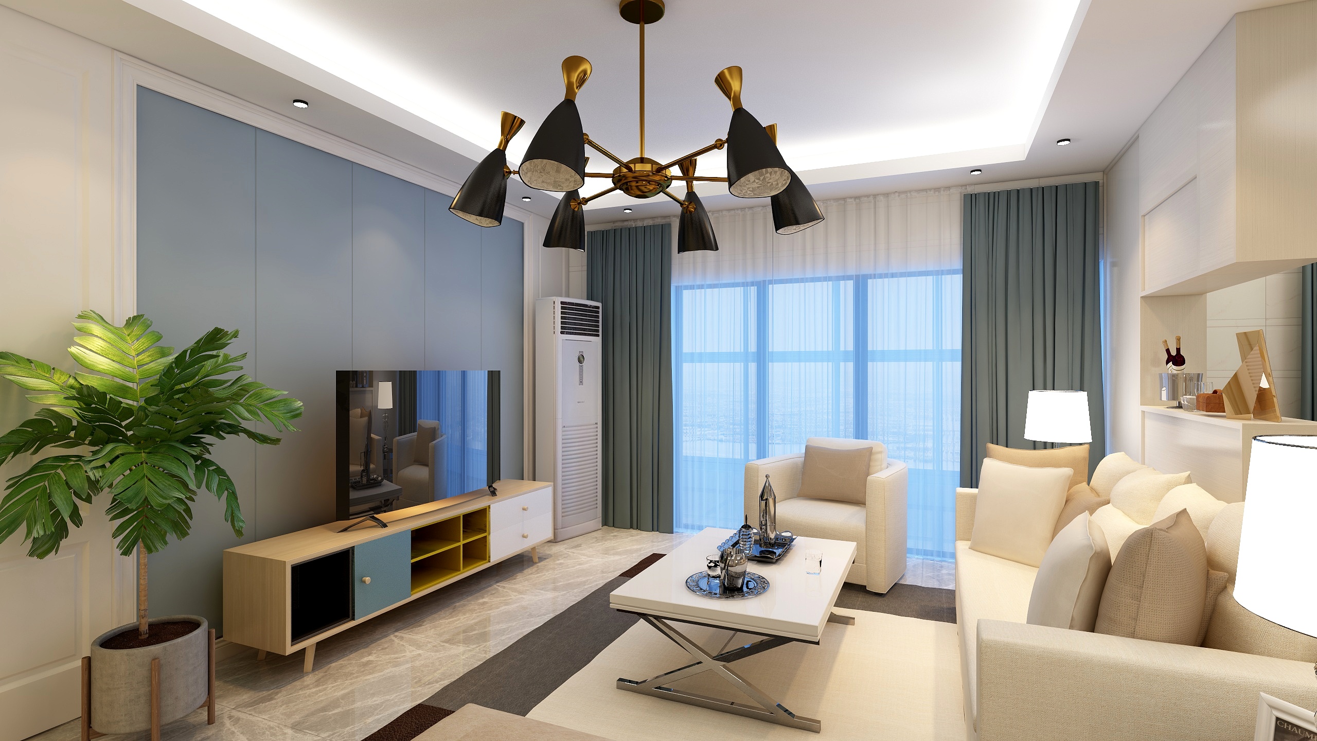 黄金德-凤凰名城7-2903雅居-装修设计方案