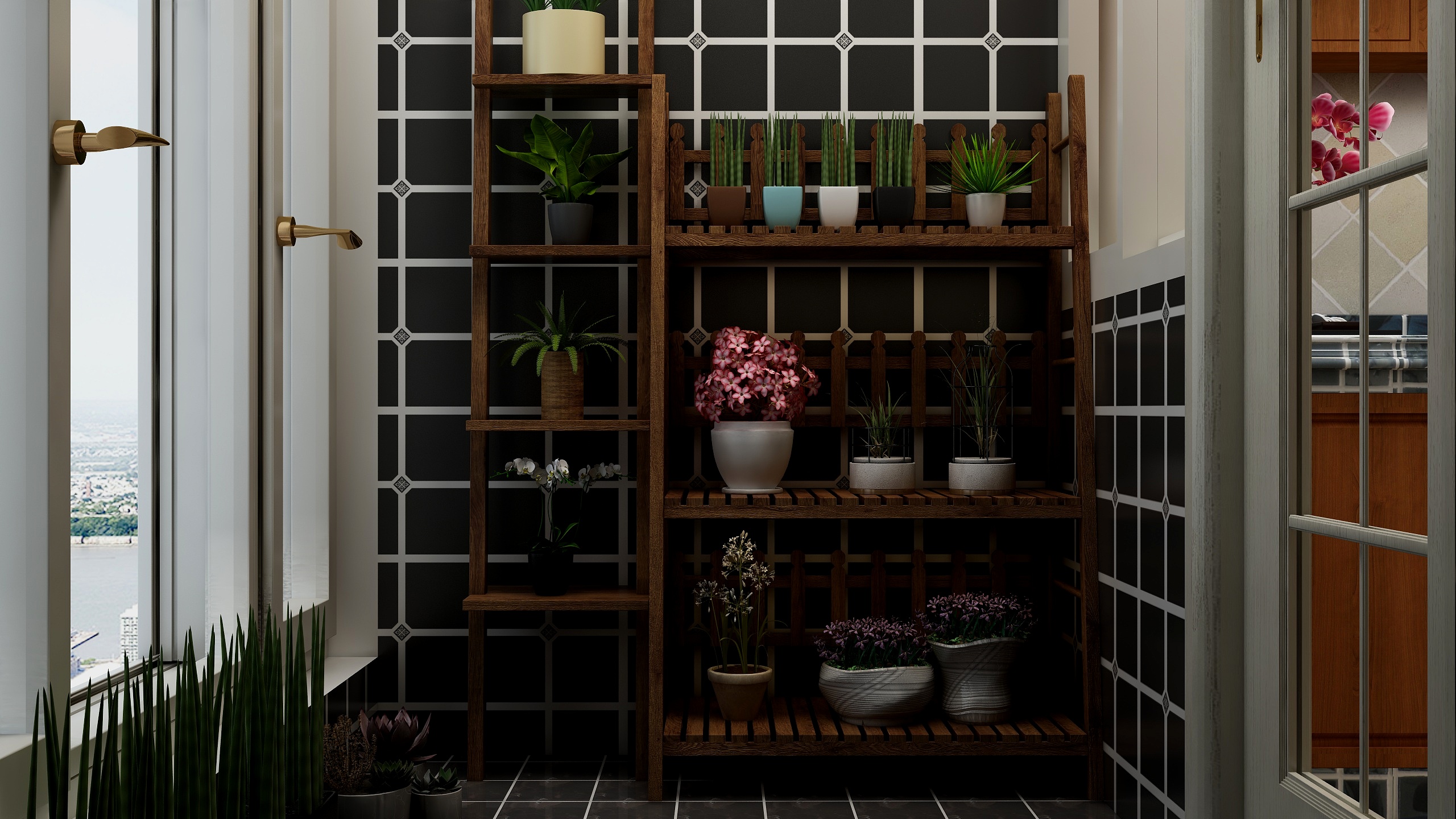 装修设计陈先生-170方田园美式三居装修效果图