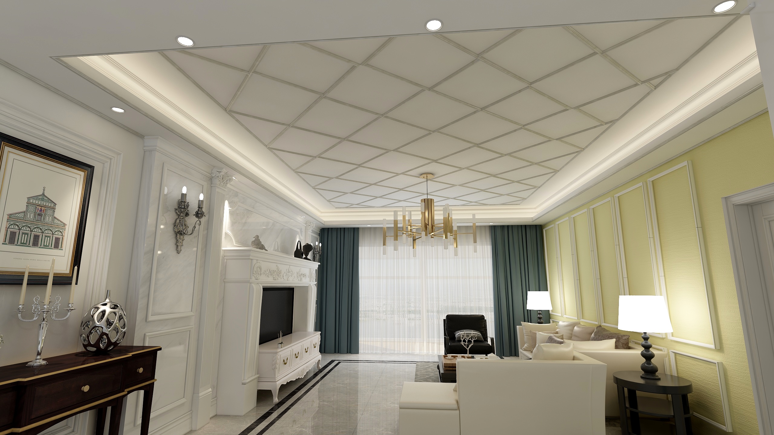 悄悄yeJTyk-惠景园260.00㎡户型-装修设计方案