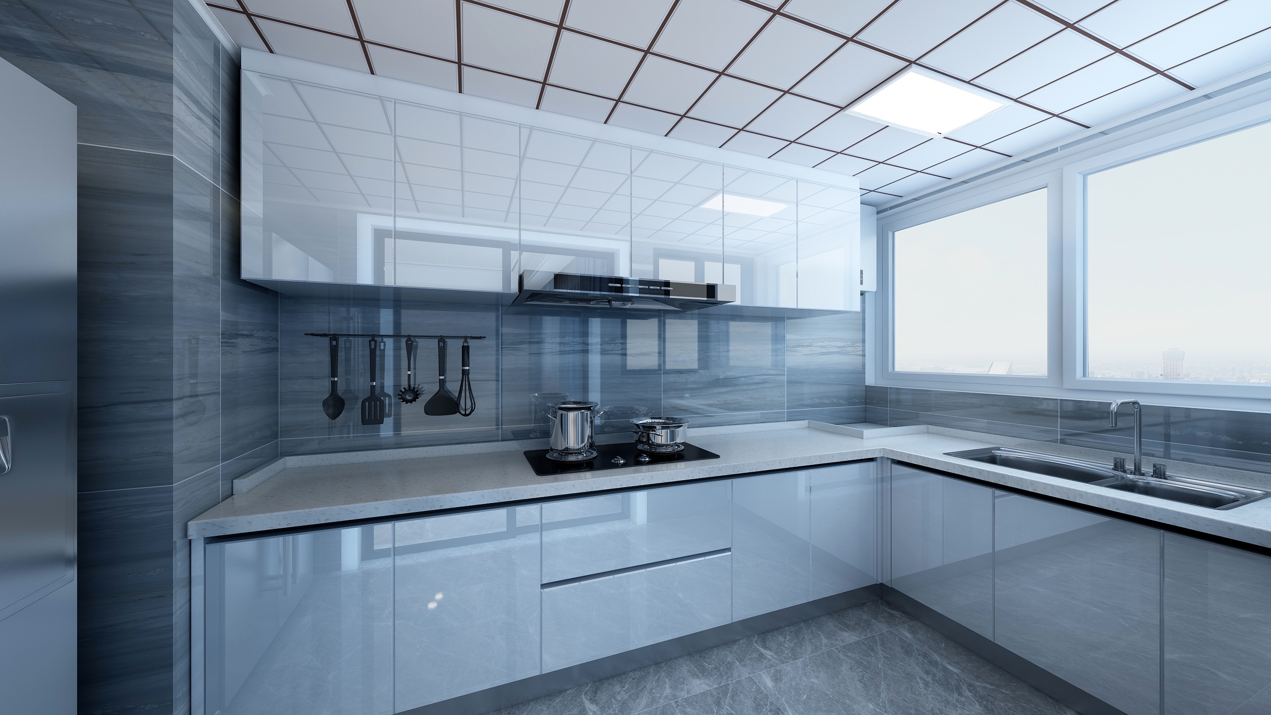 庄浩-碧桂园天玺湾135.00㎡101#户型3室3厅2卫1厨-装修设计方案