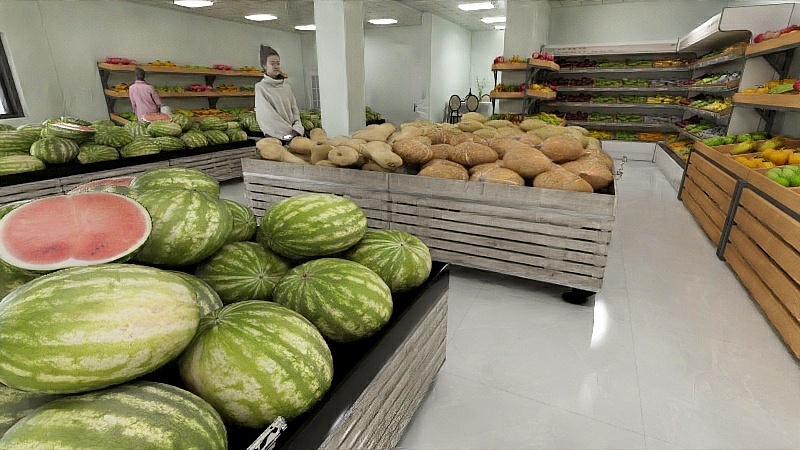 刘虎-石竹山水园水果店-3D-装修设计方案