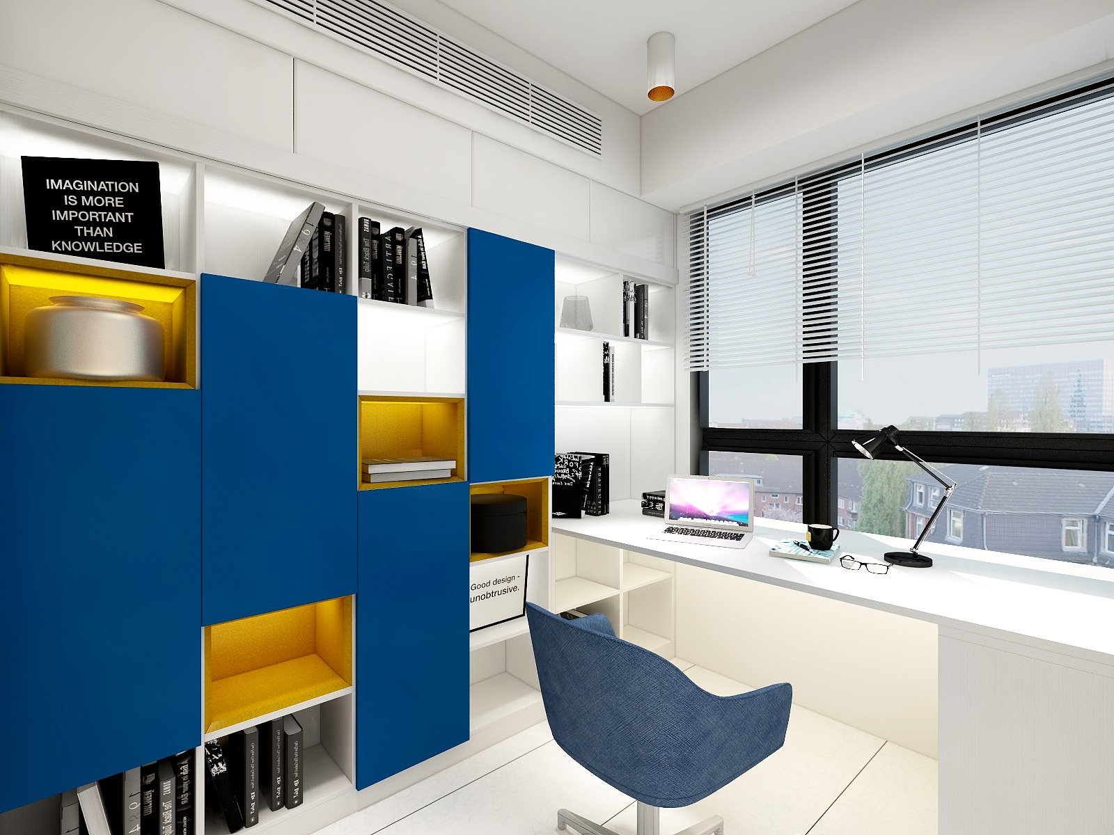 廸偉-形彩-現代簡約三居装修效果图