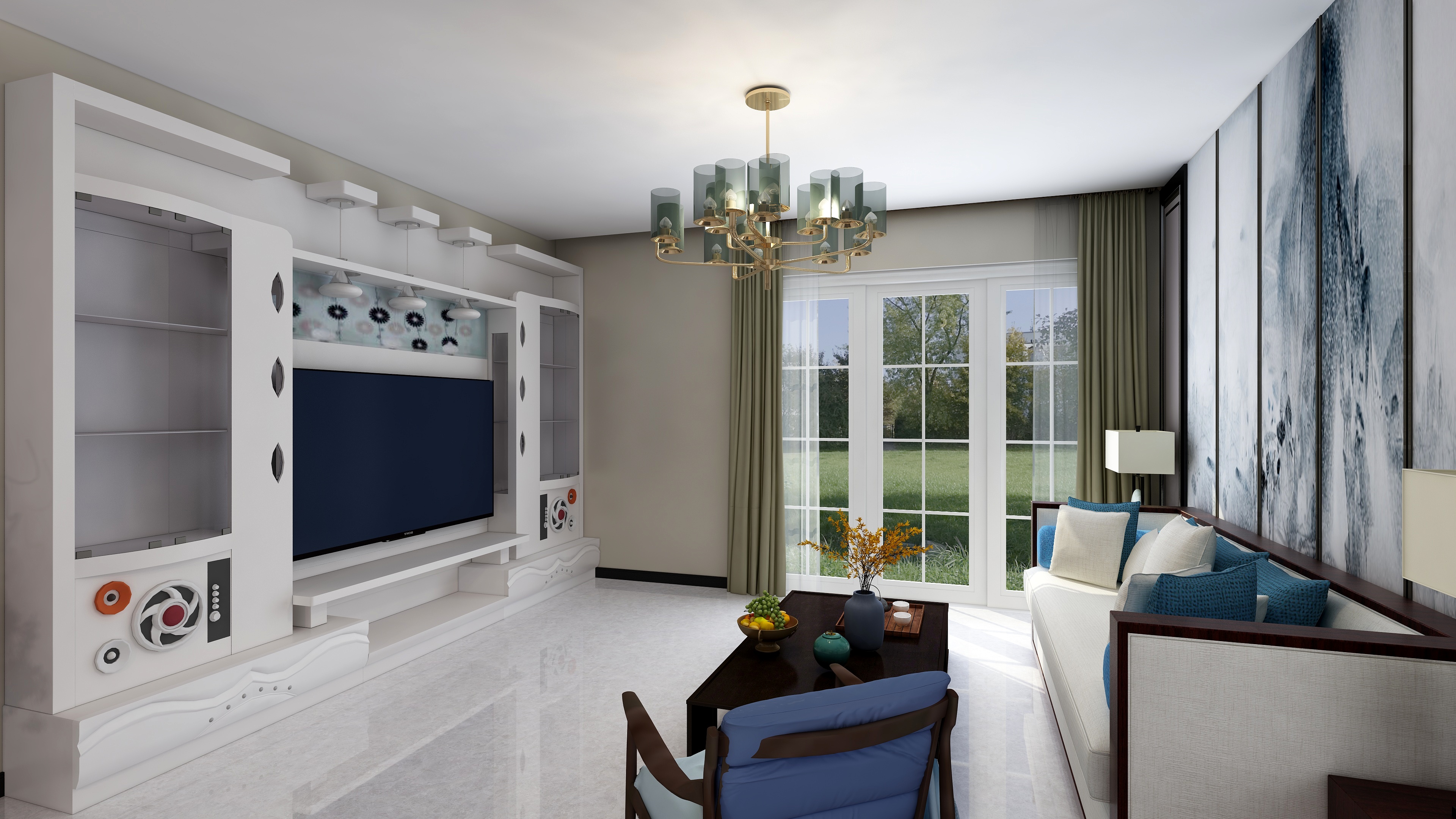 贺丶舍里-淮北街民安路小区户型-装修设计方案