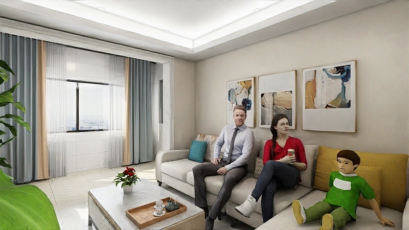 丁海龙-百盛朝阳21栋502肖-装修设计方案