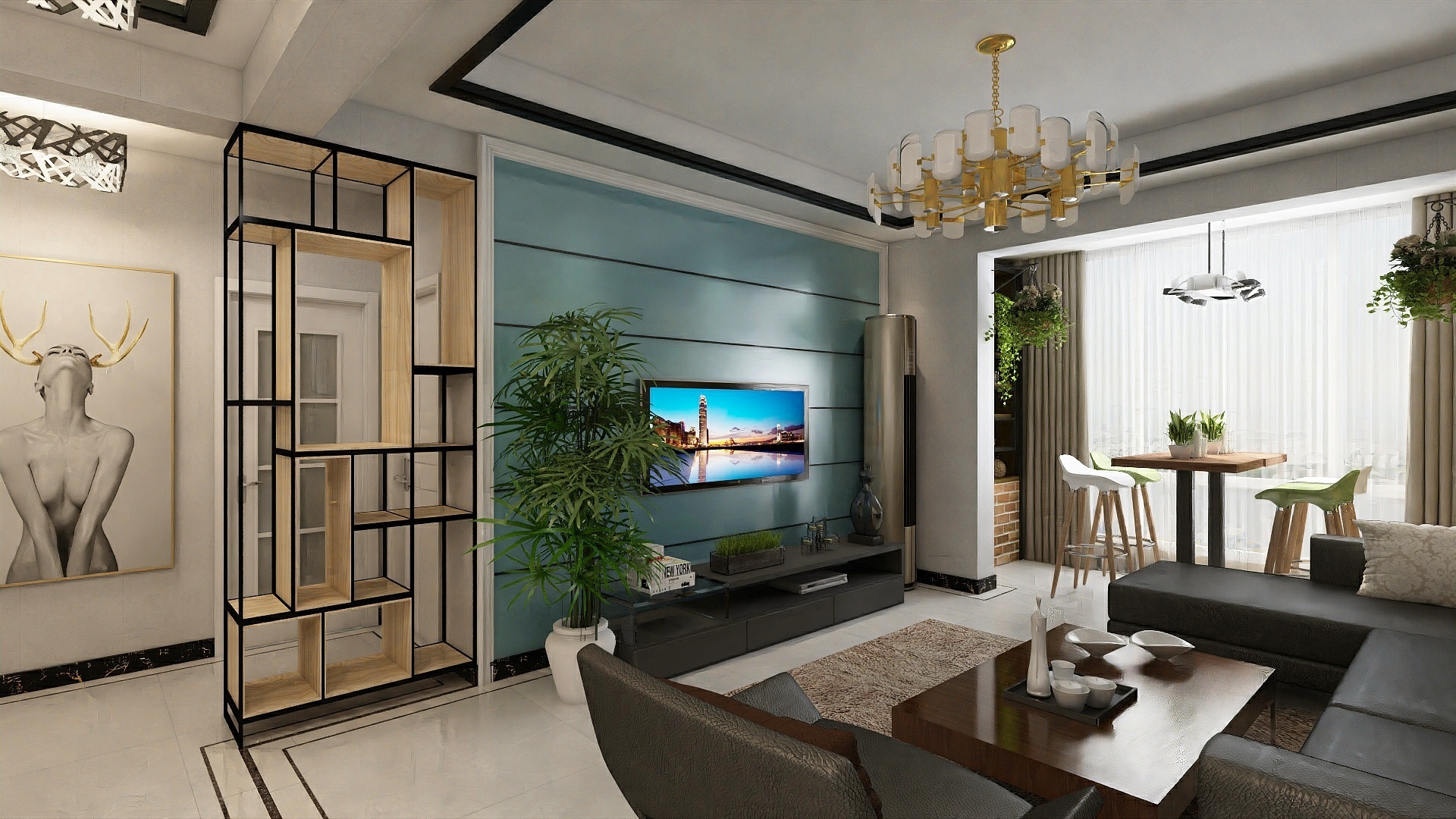 绿之屋-龙祥花园-装修设计方案