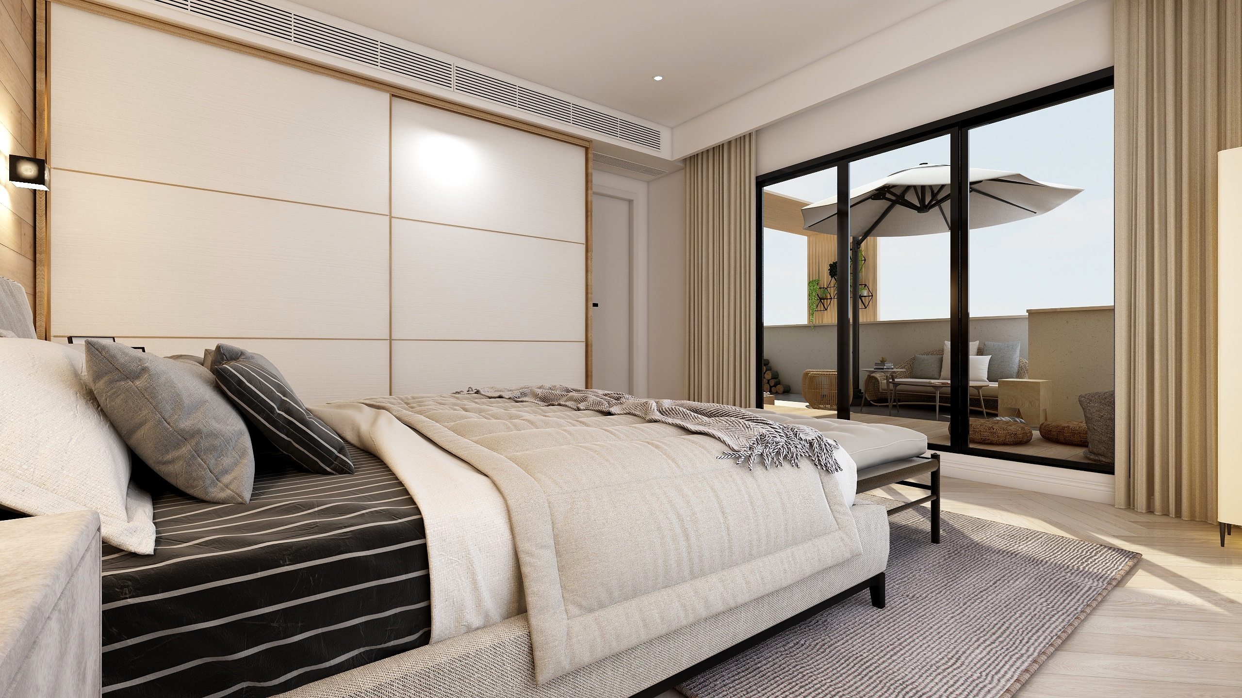 橘子叔叔CSXg-中航城-21-601-刘毅（2F）（极简北欧）-装修设计方案