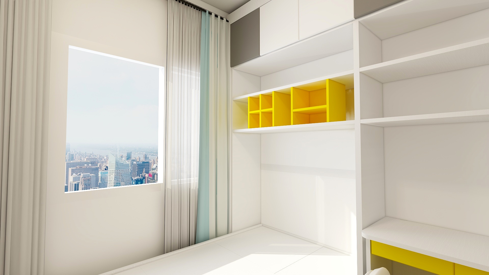 极客时代-盛世美域小套三-装修设计方案