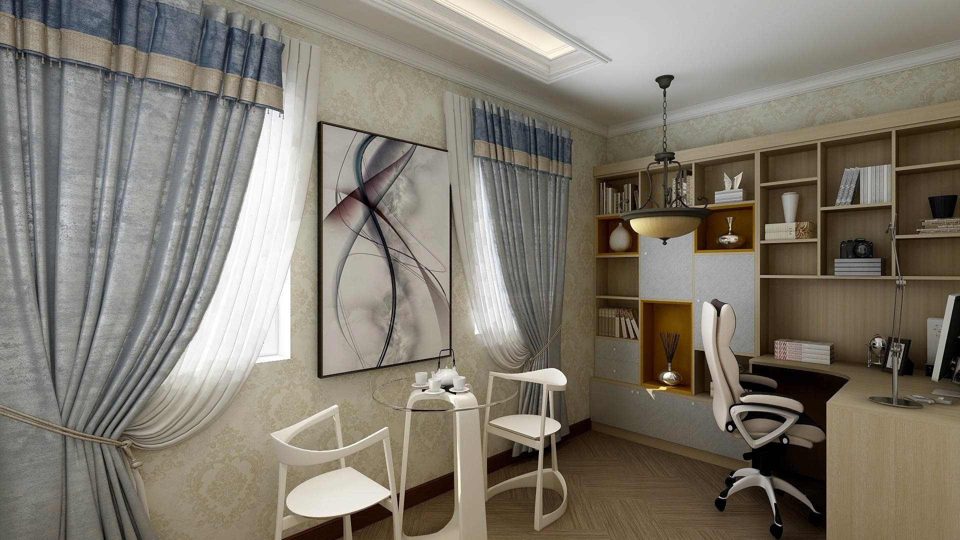 简美时尚装饰-新手进阶作业-装修设计方案