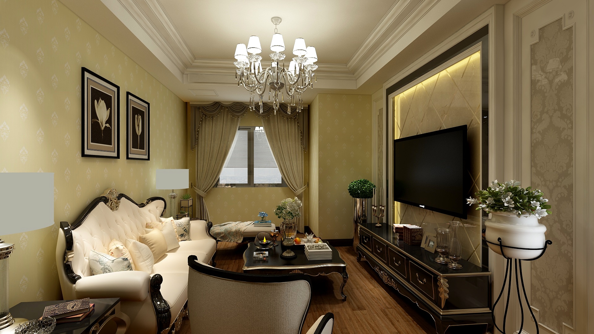 利得装饰-美式未来城10号楼32-1-装修设计方案