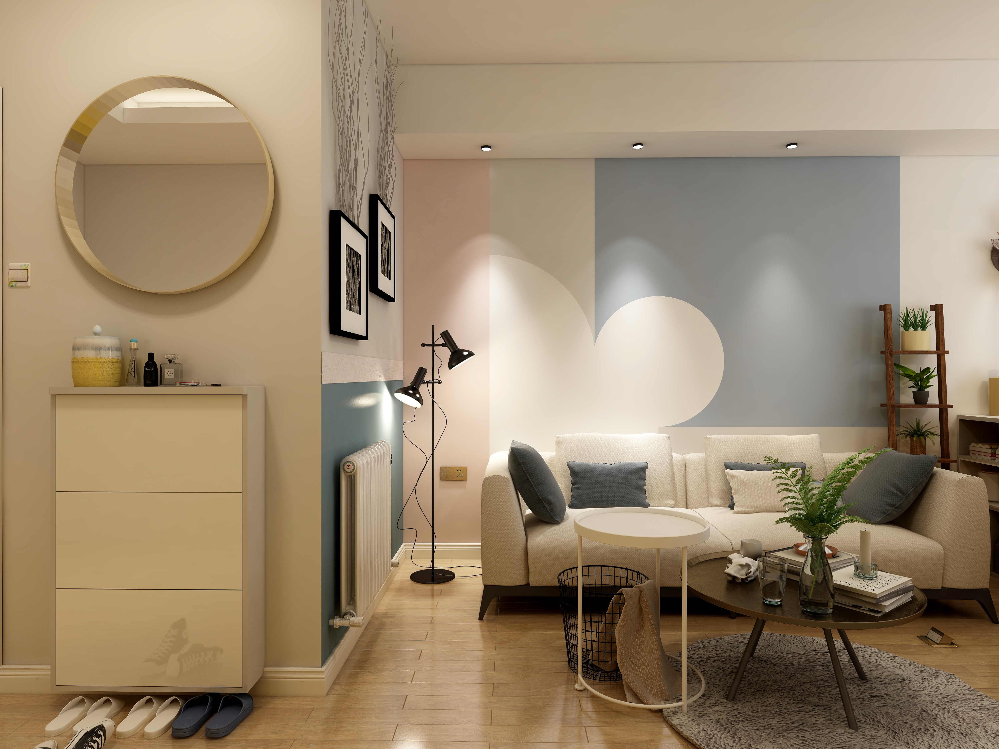 梁康栋-东海湾太古广场三期45.00㎡-装修设计方案