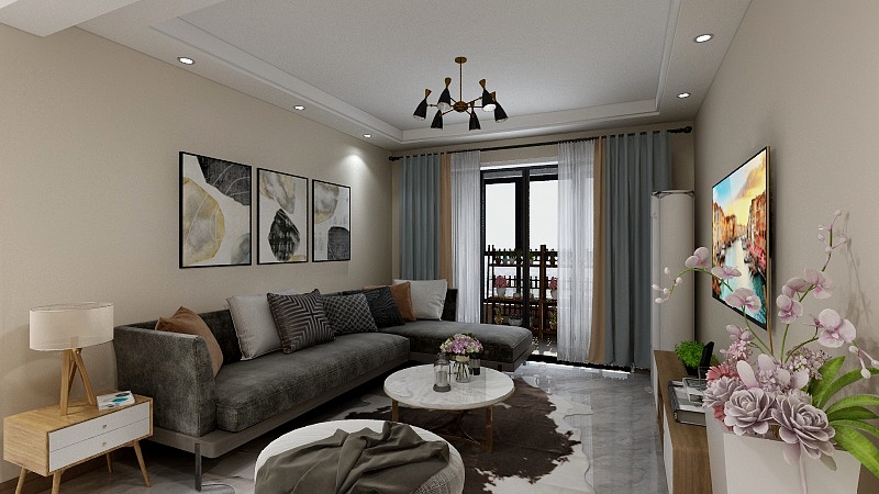 常MEN-新港天城杨总雅居-装修设计方案