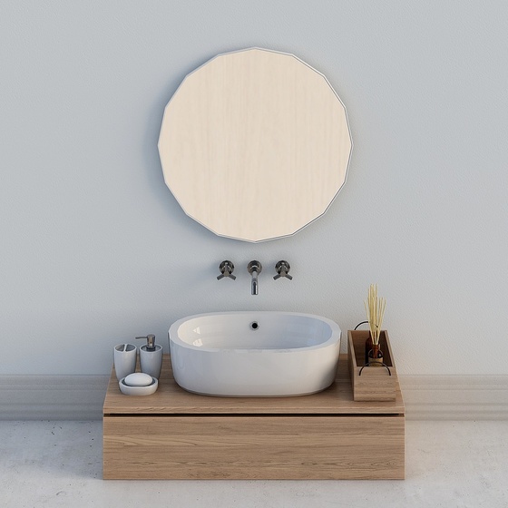 Minimalist Vanities,Earth color,1-1.5m