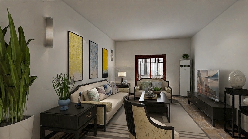 至上设计-新中式徐水和院-装修设计方案