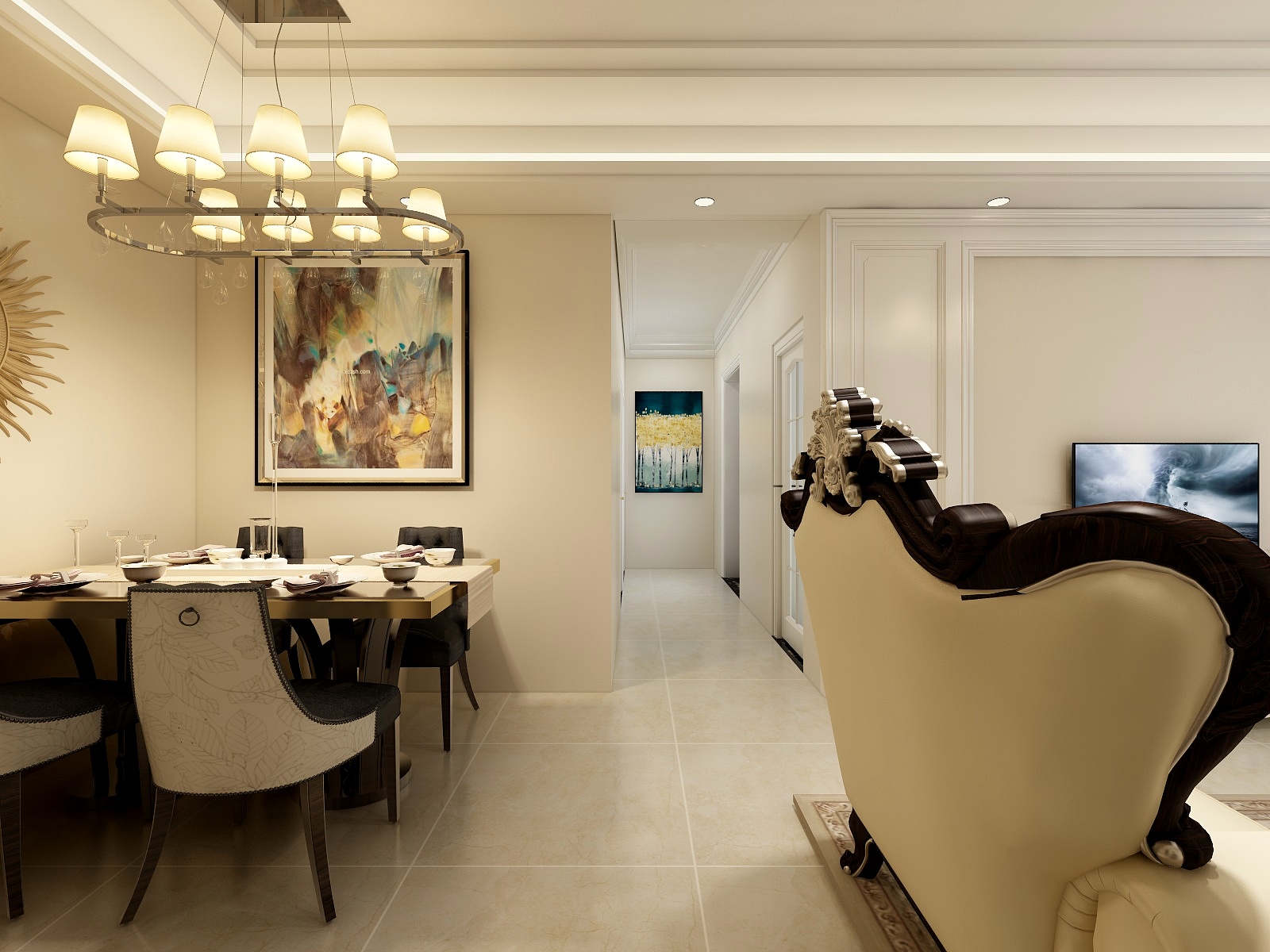 顾野装饰-曼哈顿1#-12901-装修设计方案