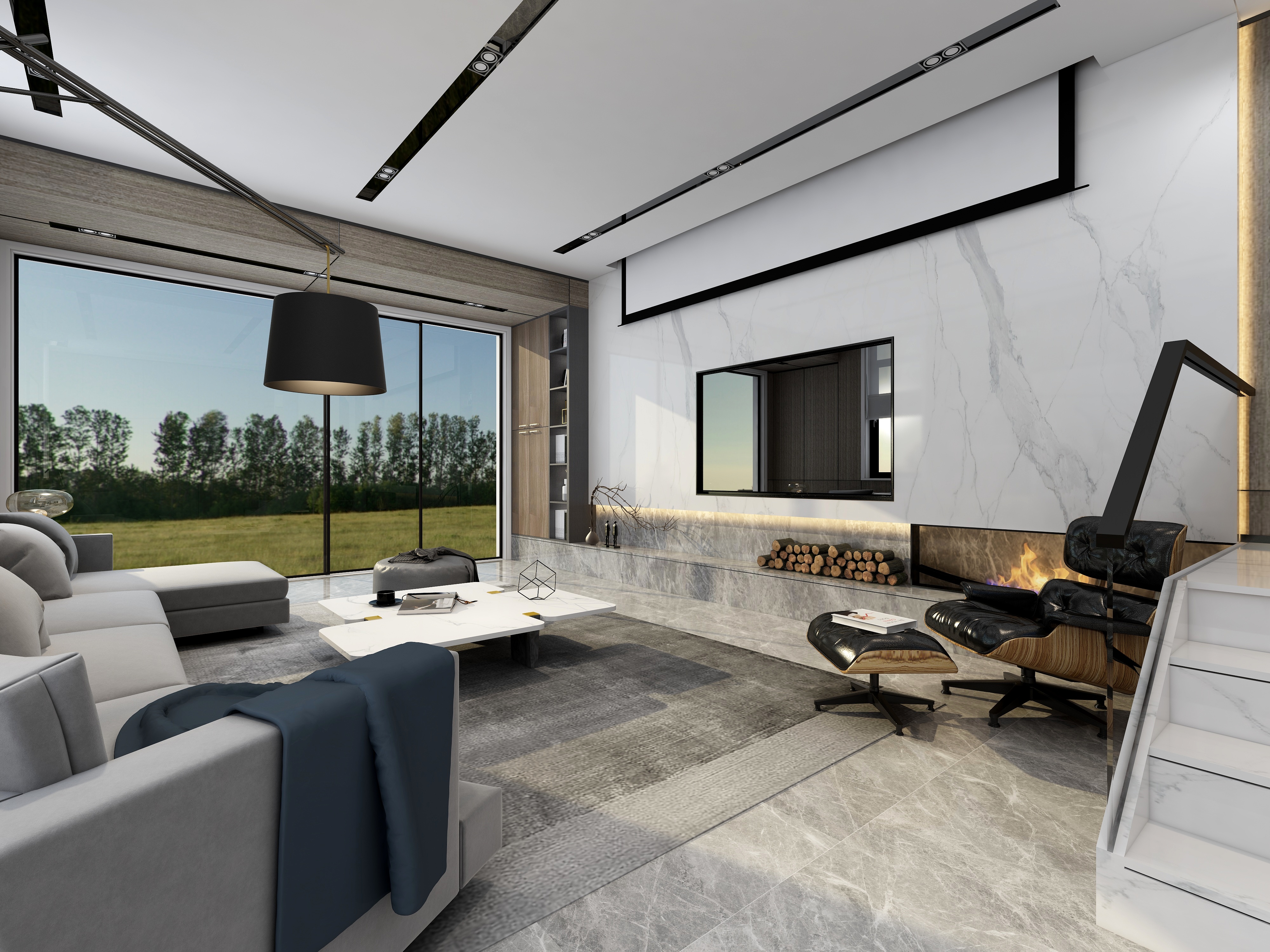 卍邦美装饰卍-褪去繁华才知极简至奢--装修设计方案