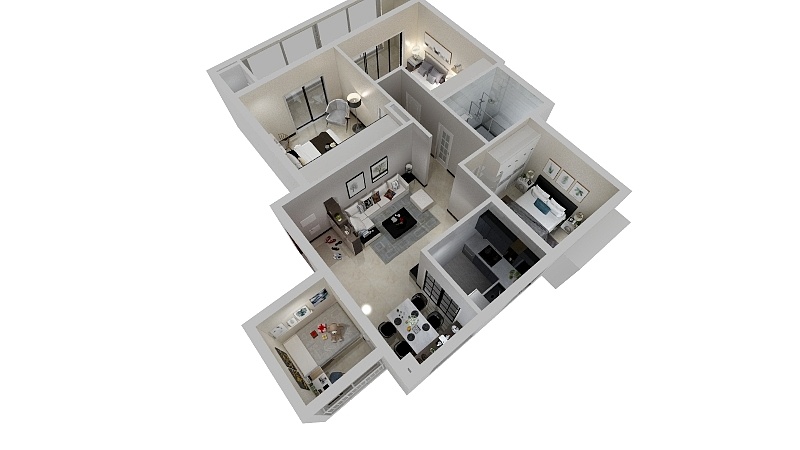 Jeromer黄-中澳新城御湖居-装修设计方案