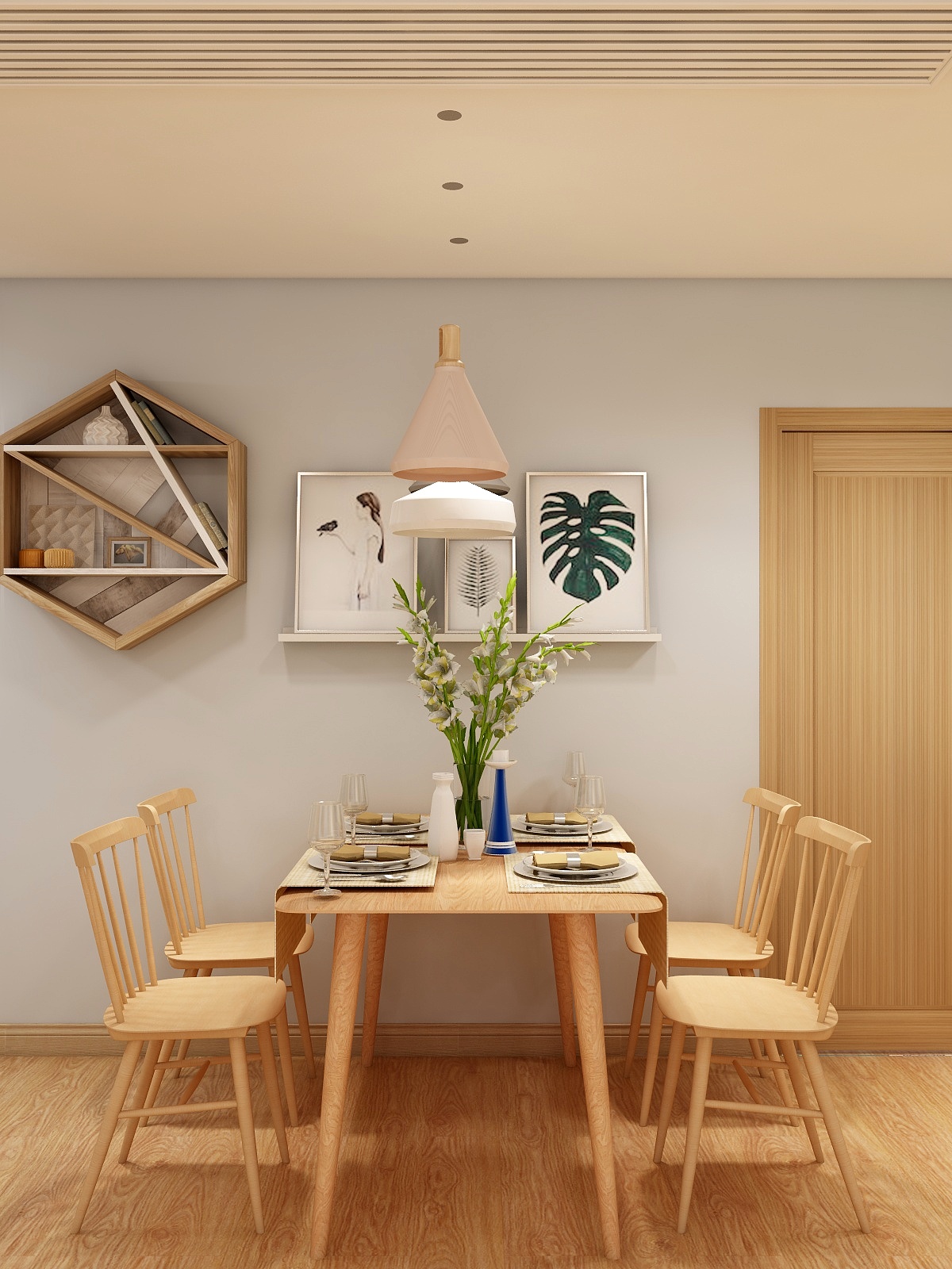 低头浅笑保持微笑hsAK-安亭新镇-装修设计方案