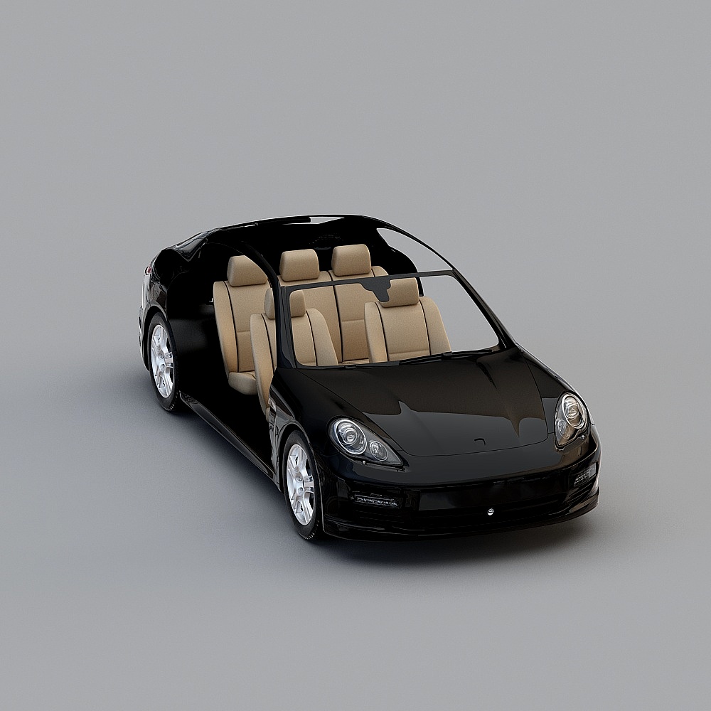 汽车02-车架3D模型