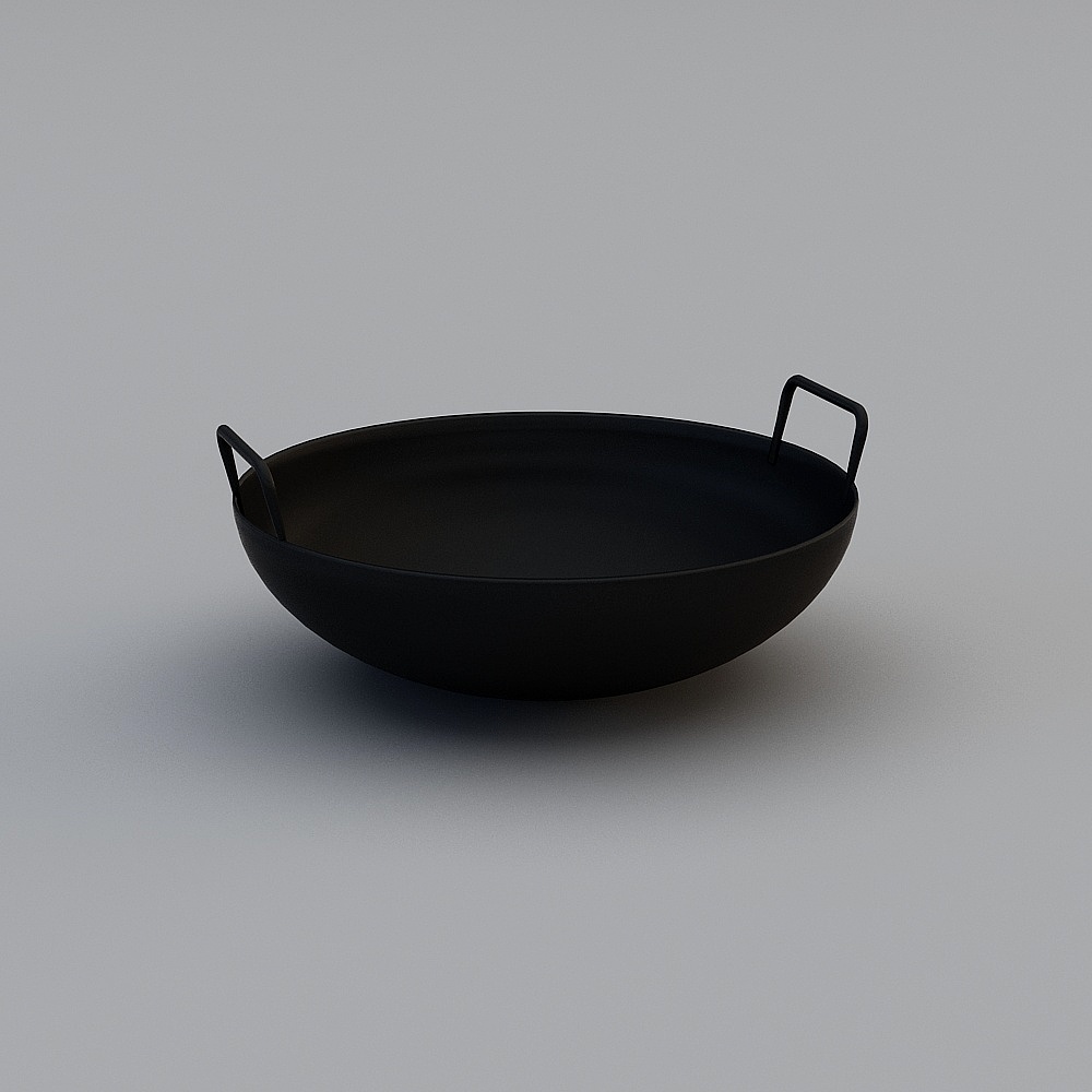 边锅653D模型