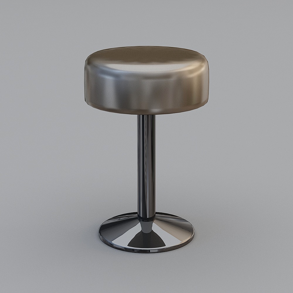 酒吧圆椅3D模型