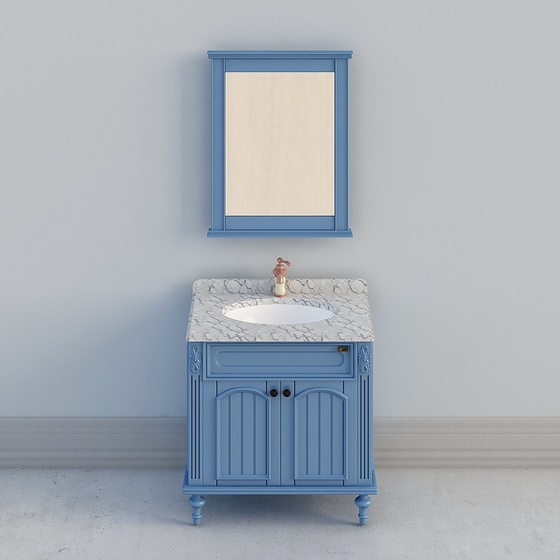 Contemporary Vanities,Blue,1m or less