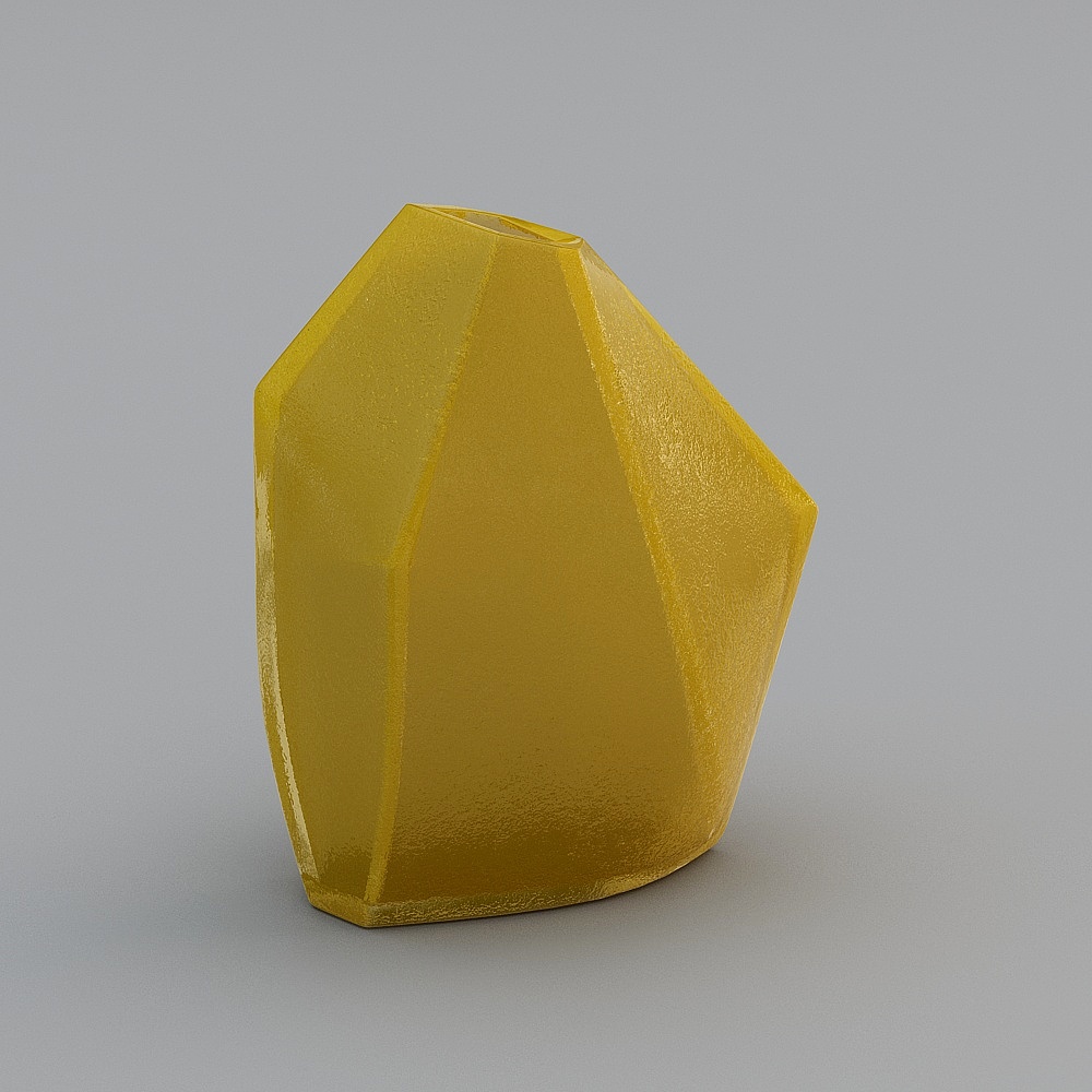 掬涵 蓝冰手工玻璃器皿3D模型