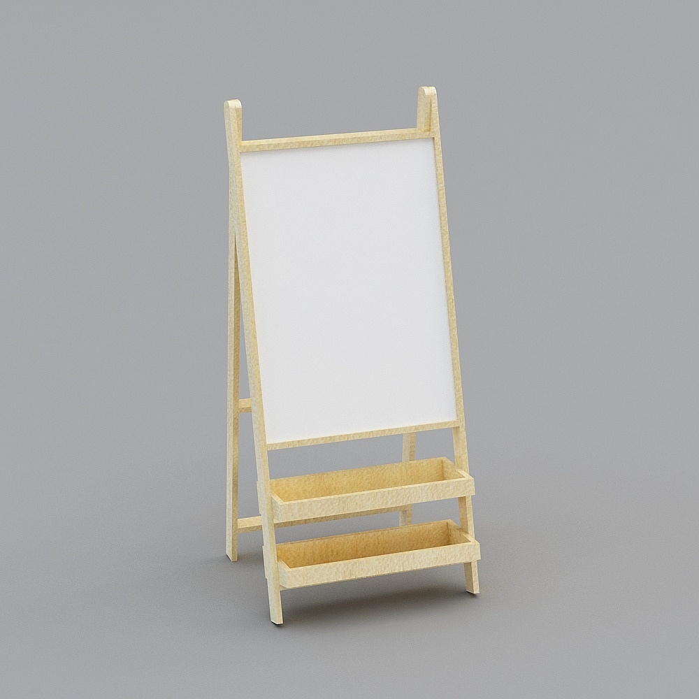画架3D模型