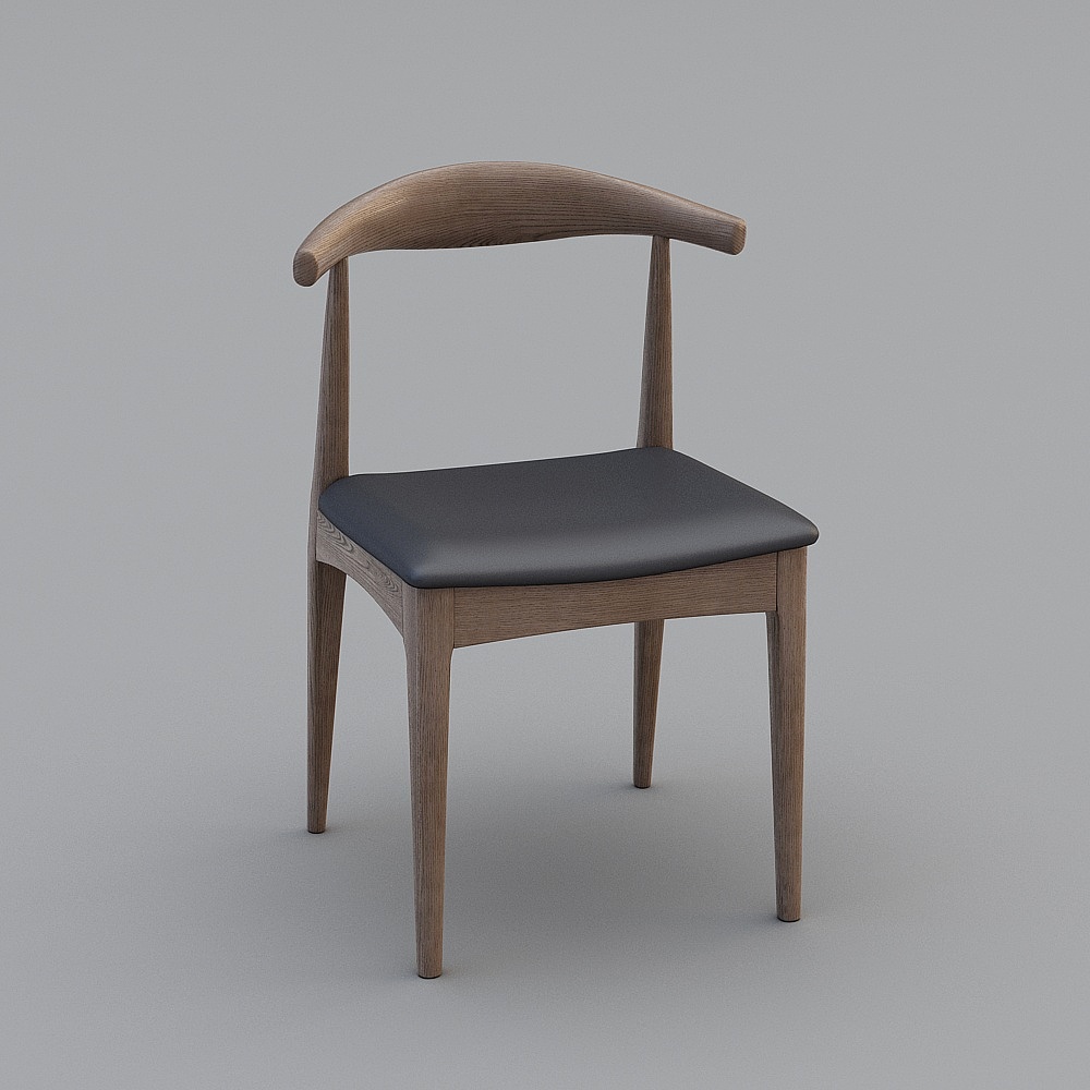 帝美- c05餐椅3D模型