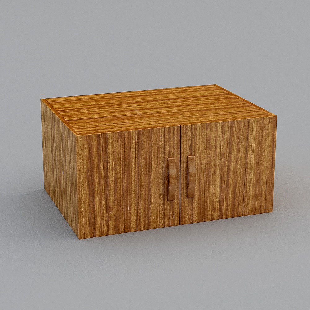金虎家居-36A005F两门顶柜3D模型