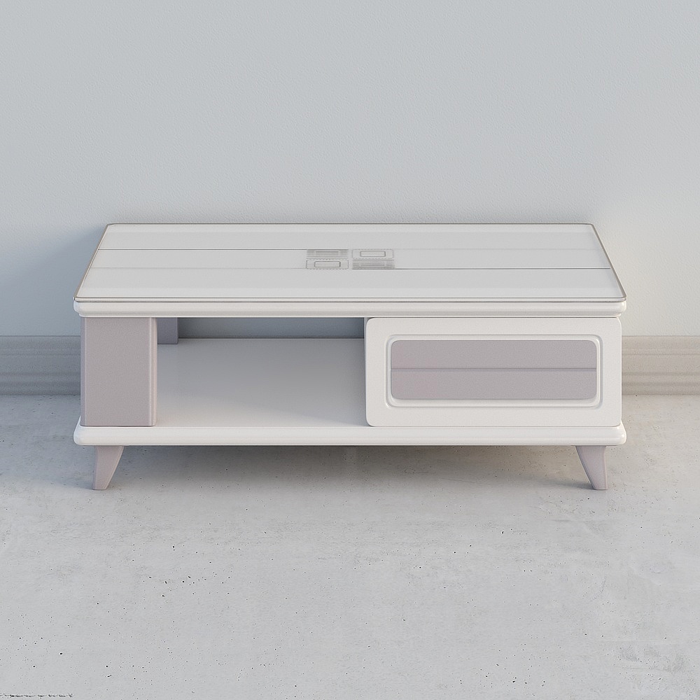金虎家居-75M1631L-茶几3D模型