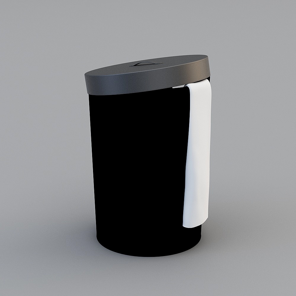 置物篓3D模型