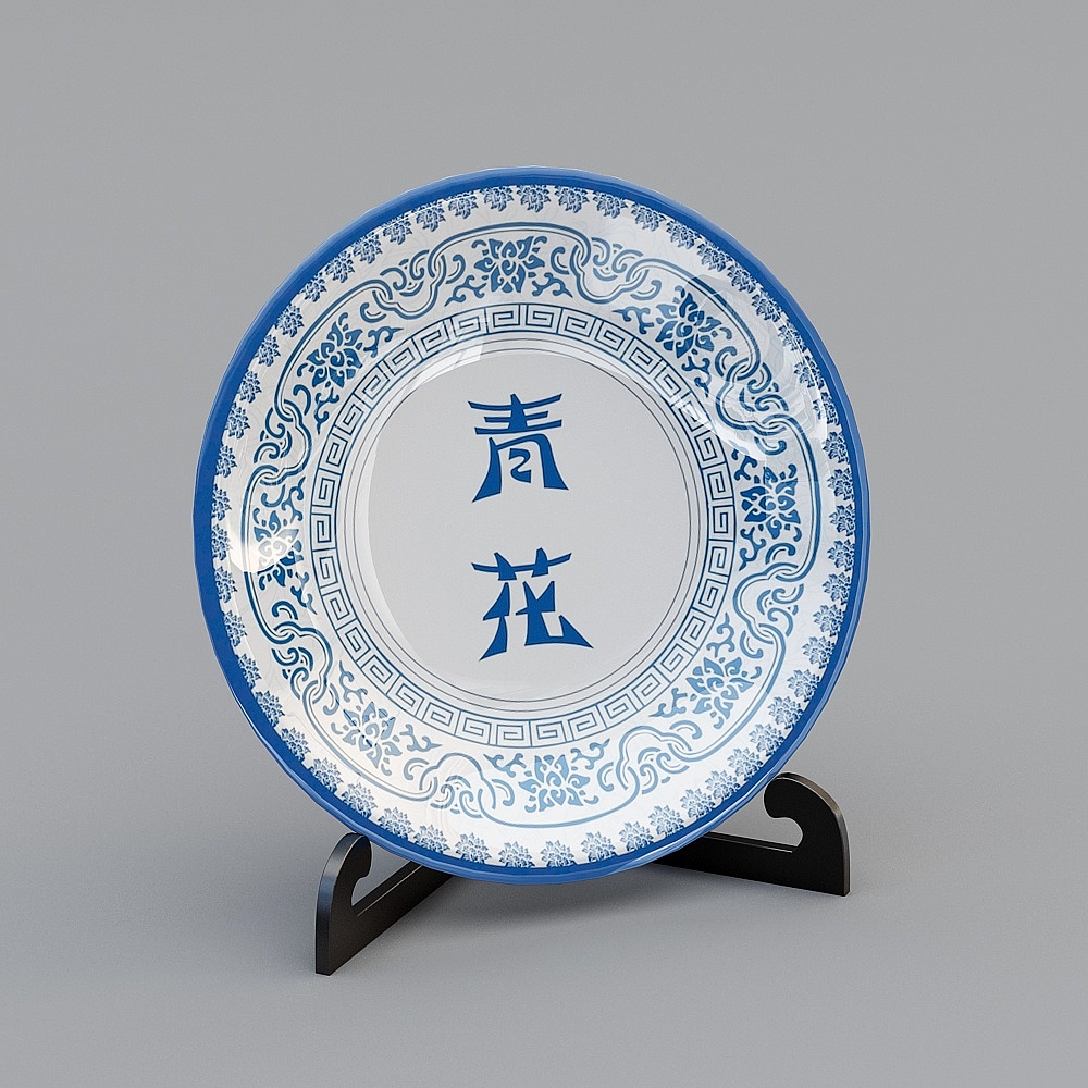 中式瓷器装饰品-04